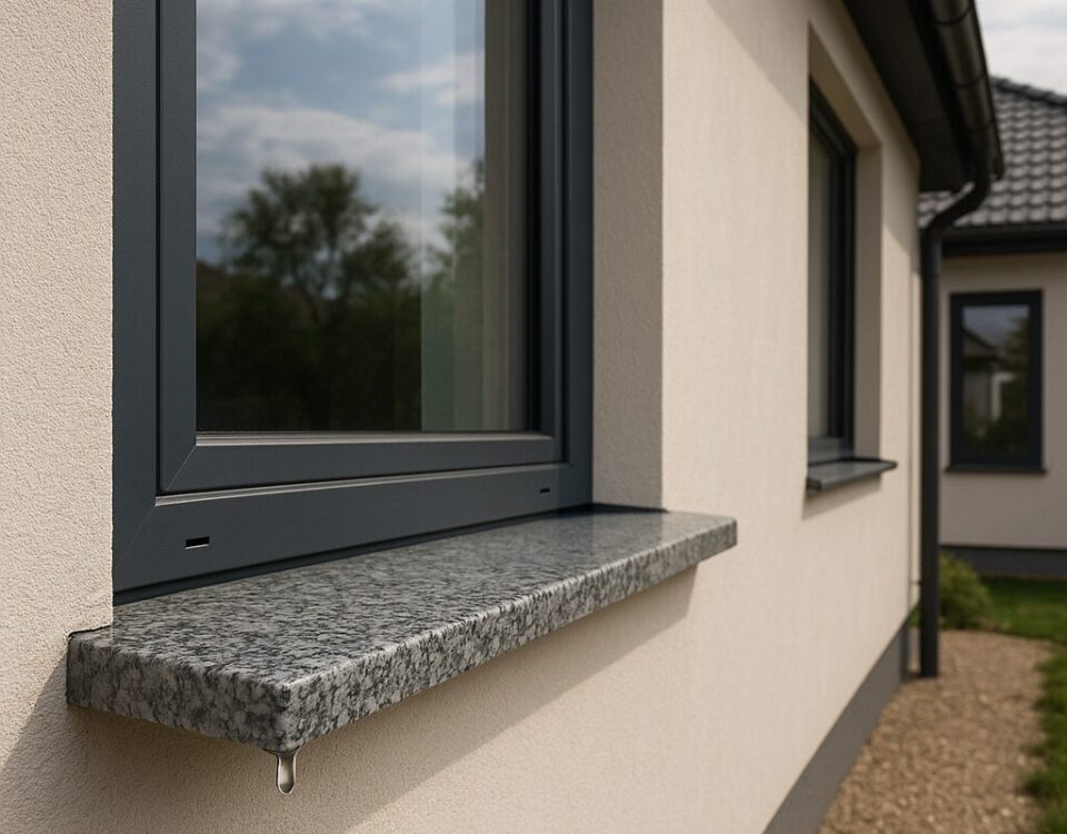 Vonkajšie kamenné parapety: Ako vybrať správny materiál pre fasádu a prečo je žula skvelou voľbou - 6