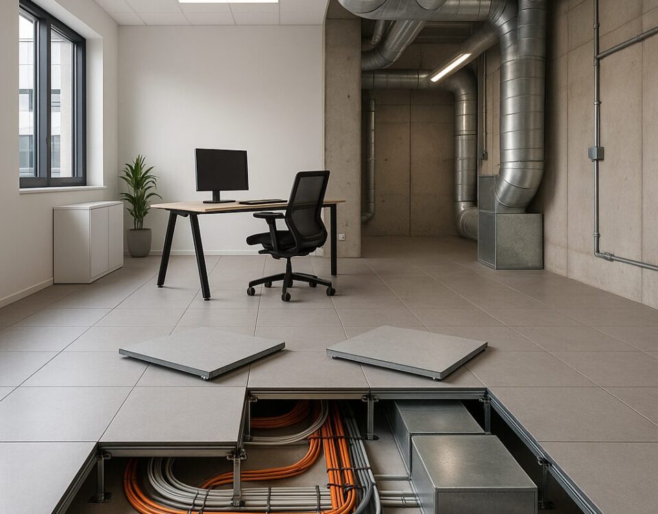 Technické podlahy ako praktické riešenie pre kancelárske a priemyselné priestory - 7