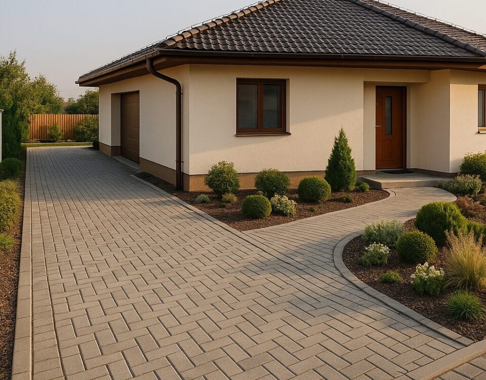 Zámková dlažba ako praktické riešenie pre spevnené plochy okolo domu - 32