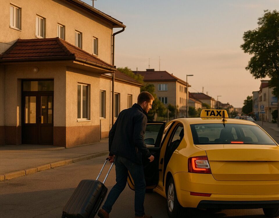Ako si v Senci prakticky naplánovať jazdu taxi od vlakovej stanice až po cieľ v meste a okolí - 3