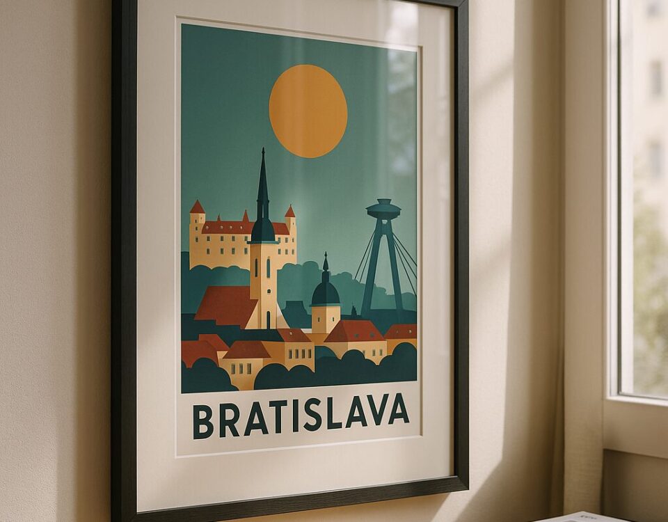 Ako vybrať rám, paspartu a sklo, aby obraz v interiéri prirodzene vynikol pri rámovaní v Bratislave - 3