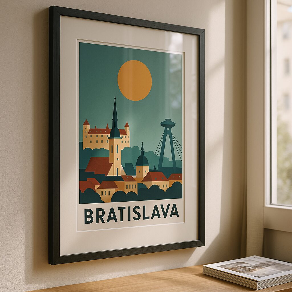 Ako vybrať rám, paspartu a sklo, aby obraz v interiéri prirodzene vynikol pri rámovaní v Bratislave