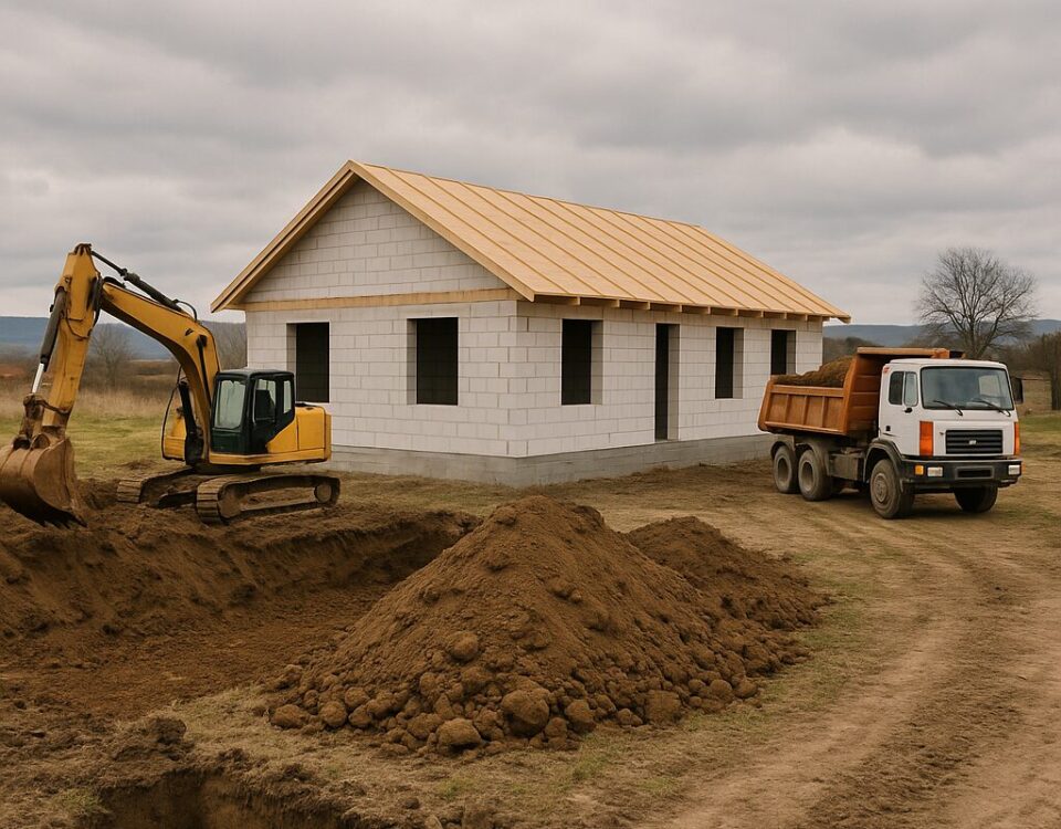 Ako naplánovať zemné a výkopové práce pri stavbe domu: od prípravy pozemku po odvoz zeminy - 5