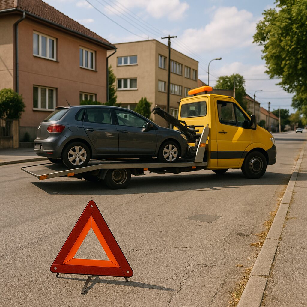 Ako si vybrať odťahovú službu vo Vrábľoch a čo pripraviť, aby preprava vozidla prebehla hladko