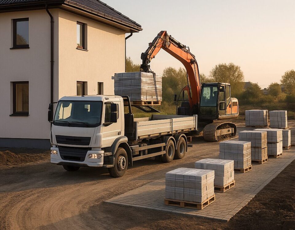 Ako naplánovať autodopravu materiálu a techniky na stavbu, aby práce v teréne nečakali - 4