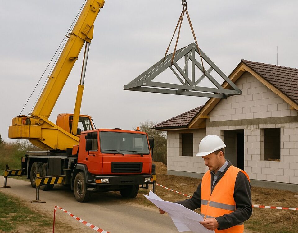 Ako si naplánovať zdvíhanie na stavbe: výber autožeriavu, príslušenstva a koordinácia s dopravou techniky - 5