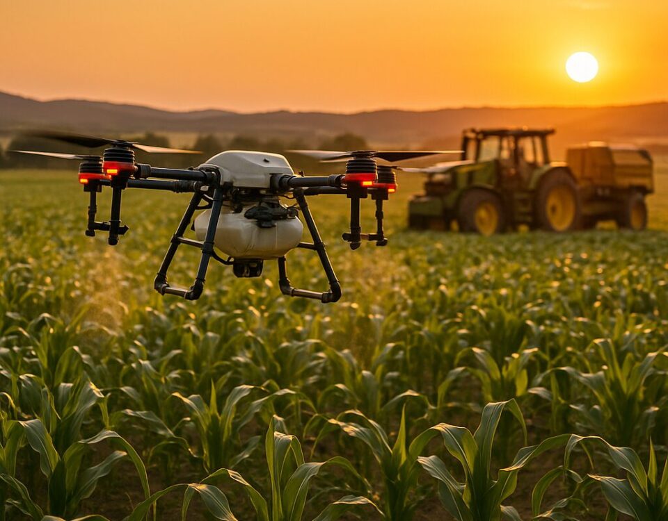 Agro drony v poli: tichý pomocník pri kontrole porastov aj presnej aplikácii - 2