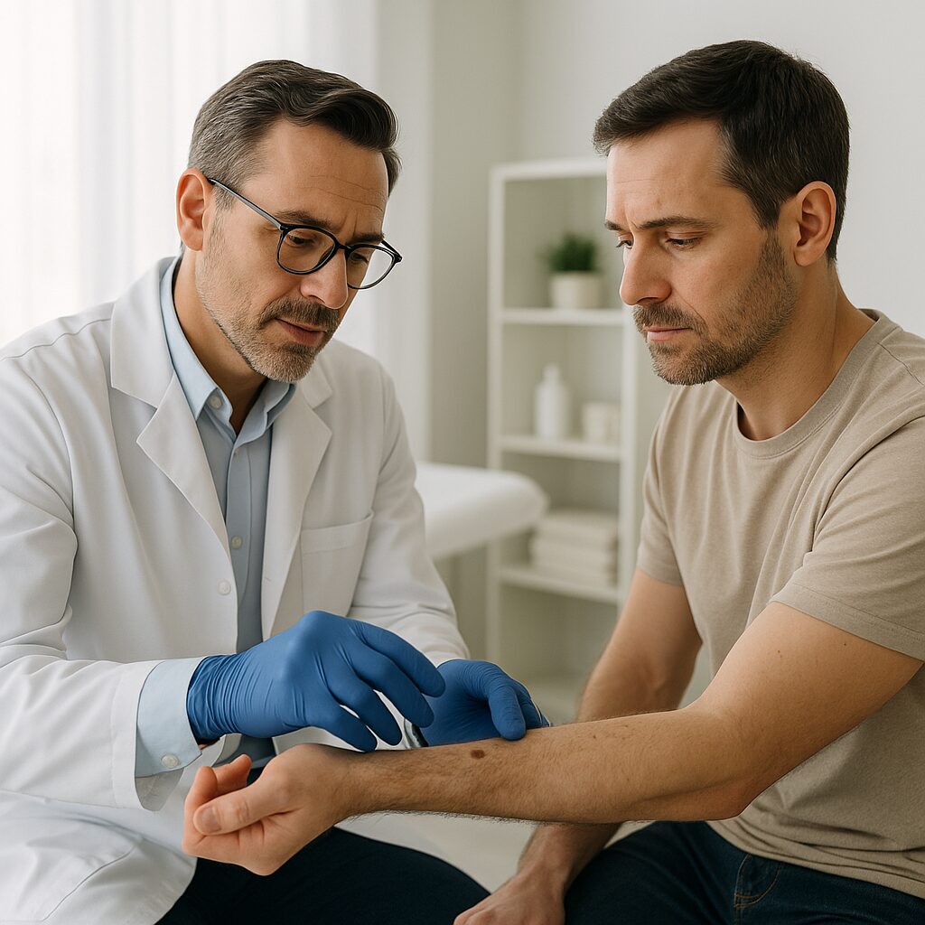 Dermatológia v praxi: ako prebieha vyšetrenie kože, čo si pripraviť a ako sa nastavuje individuálna starostlivosť