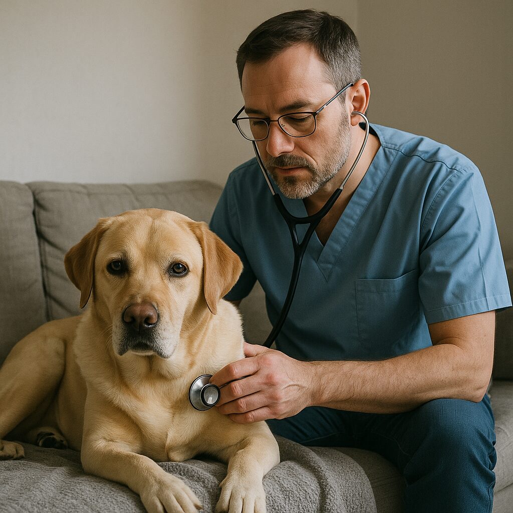 Ako si vybrať výjazdového veterinára a čo všetko sa dá zvládnuť pri vyšetrení doma