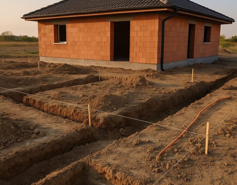 Ako naplánovať výkopové práce pri stavbe domu: od základov po prípojky sietí - 2